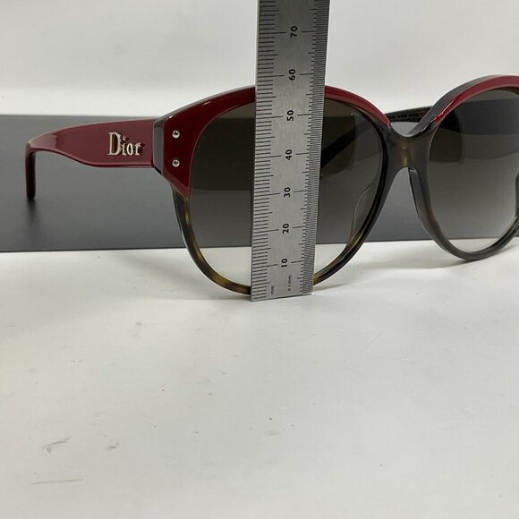 Dior Diorvonvoyage LZ0JS Red Sunglasses Frame Only SCRATCHED LENSES main image 8